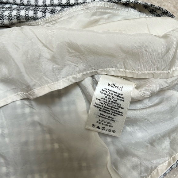 Aritzia dress | Wilfred plaid mini dress - Picture 12 of 12